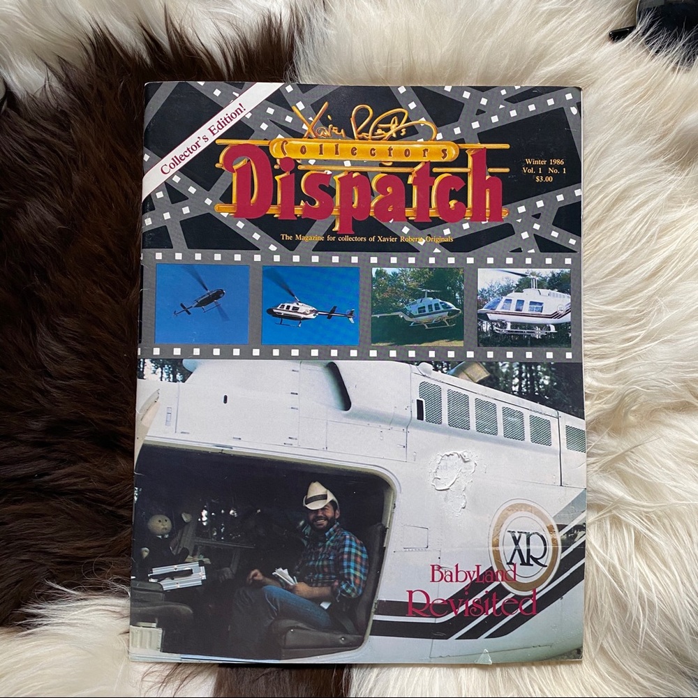 XAVIER ROBERTS Vintage Cabbage Patch Collectors Dispatch Magazine Winter 1986